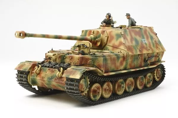 Tamiya - German Tank Destroyer Elefant - 3 figurával